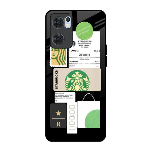 Coffee Latte Oppo Reno7 5G Glass Back Cover Online