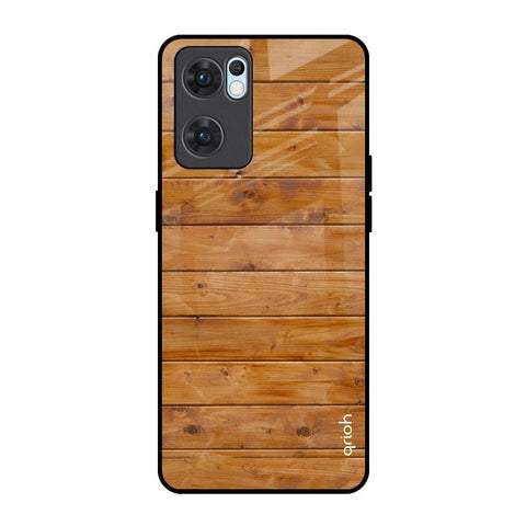 Timberwood Oppo Reno7 5G Glass Back Cover Online