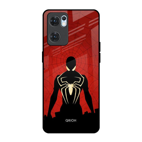 Mighty Superhero Oppo Reno7 5G Glass Back Cover Online
