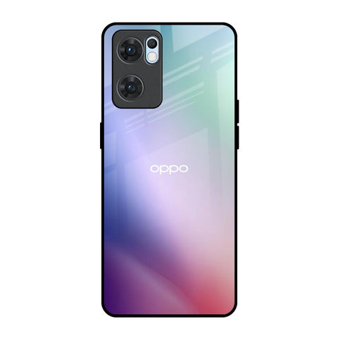 Abstract Holographic Oppo Reno7 5G Glass Back Cover Online