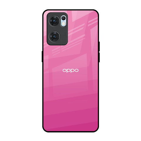 Pink Ribbon Caddy Oppo Reno7 5G Glass Back Cover Online