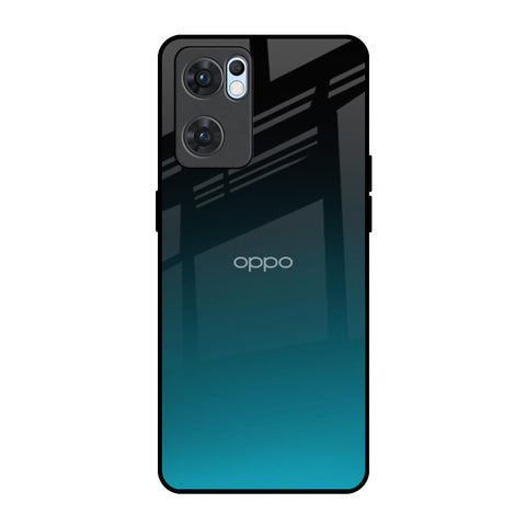 Ultramarine Oppo Reno7 5G Glass Back Cover Online