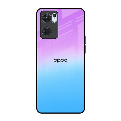 Unicorn Pattern Oppo Reno7 5G Glass Back Cover Online