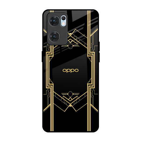 Sacred Logo Oppo Reno7 5G Glass Back Cover Online