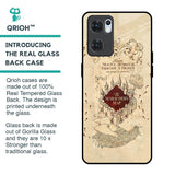 Magical Map Glass Case for Oppo Reno7 5G