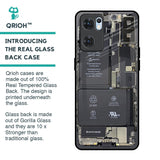 Skeleton Inside Glass Case for Oppo Reno7 5G