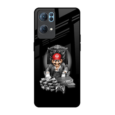 Dark Secret Oppo Reno7 Pro 5G Glass Back Cover Online