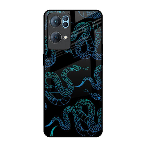 Serpentine Oppo Reno7 Pro 5G Glass Back Cover Online