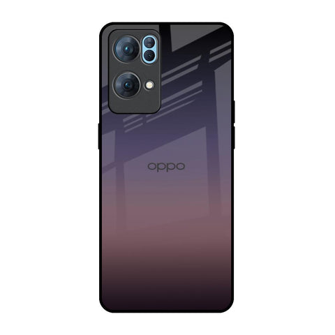 Grey Ombre Oppo Reno7 Pro 5G Glass Back Cover Online