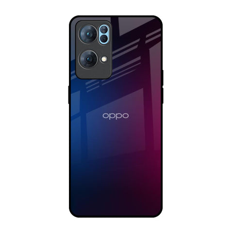 Mix Gradient Shade Oppo Reno7 Pro 5G Glass Back Cover Online