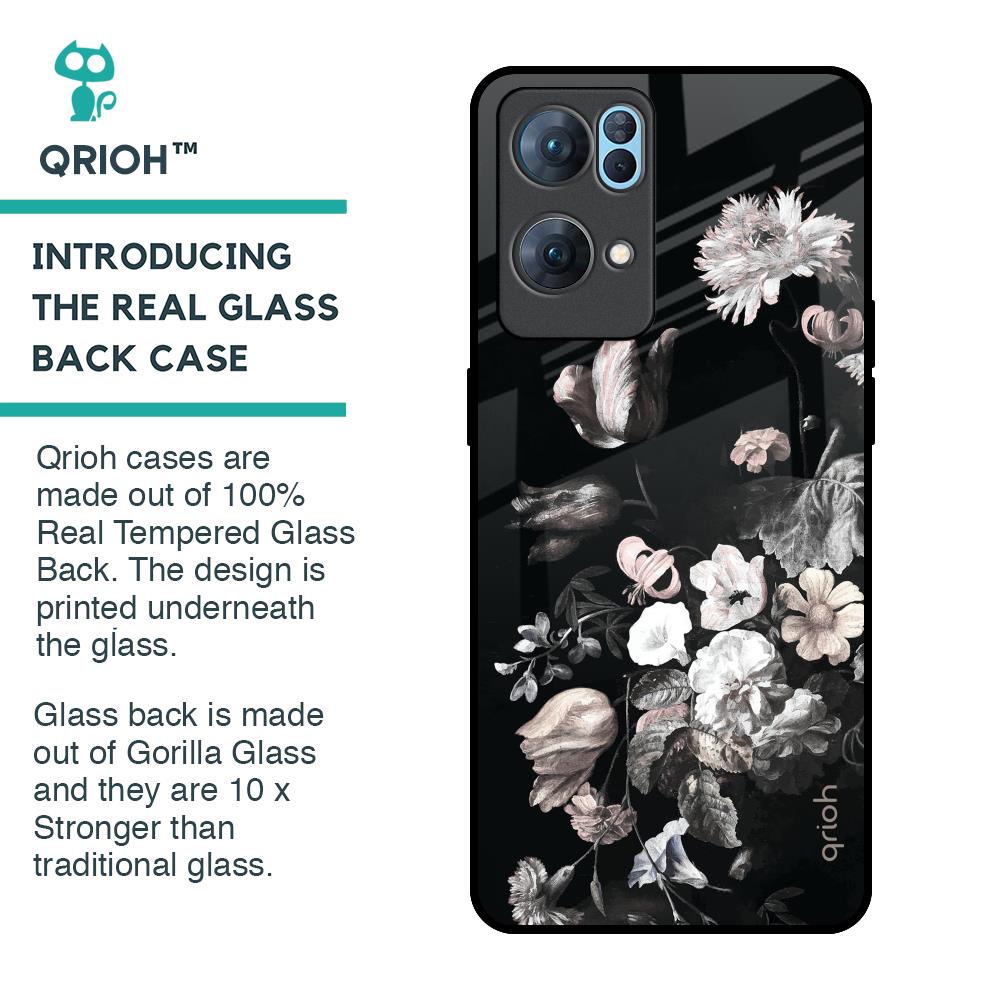 Artistic Mural Glass Case for Oppo Reno7 Pro 5G