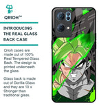 Anime Green Splash Glass Case for Oppo Reno7 Pro 5G