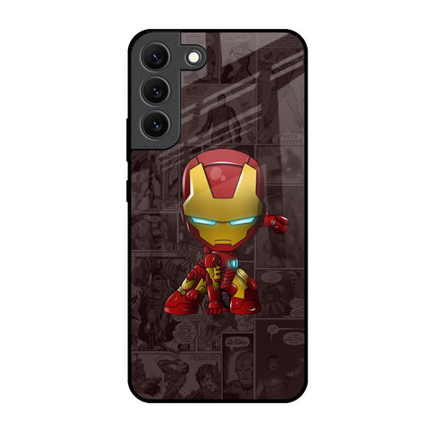 Angry Baby Super Hero Samsung Galaxy S22 5G Glass Back Cover Online