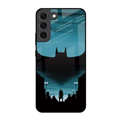 Cyan Bat Samsung Galaxy S22 5G Glass Back Cover Online