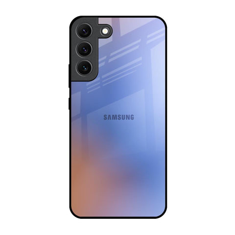 Blue Aura Samsung Galaxy S22 5G Glass Back Cover Online