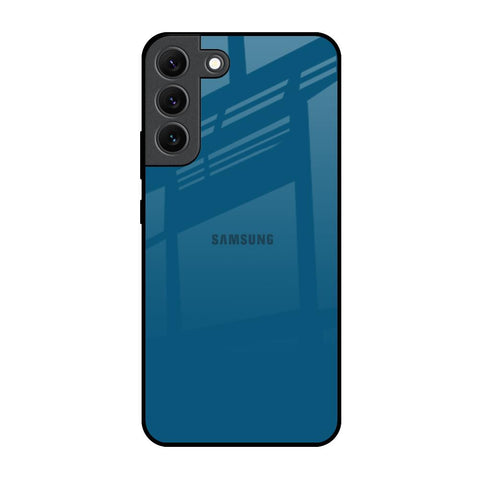 Cobalt Blue Samsung Galaxy S22 5G Glass Back Cover Online