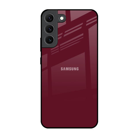 Classic Burgundy Samsung Galaxy S22 5G Glass Back Cover Online