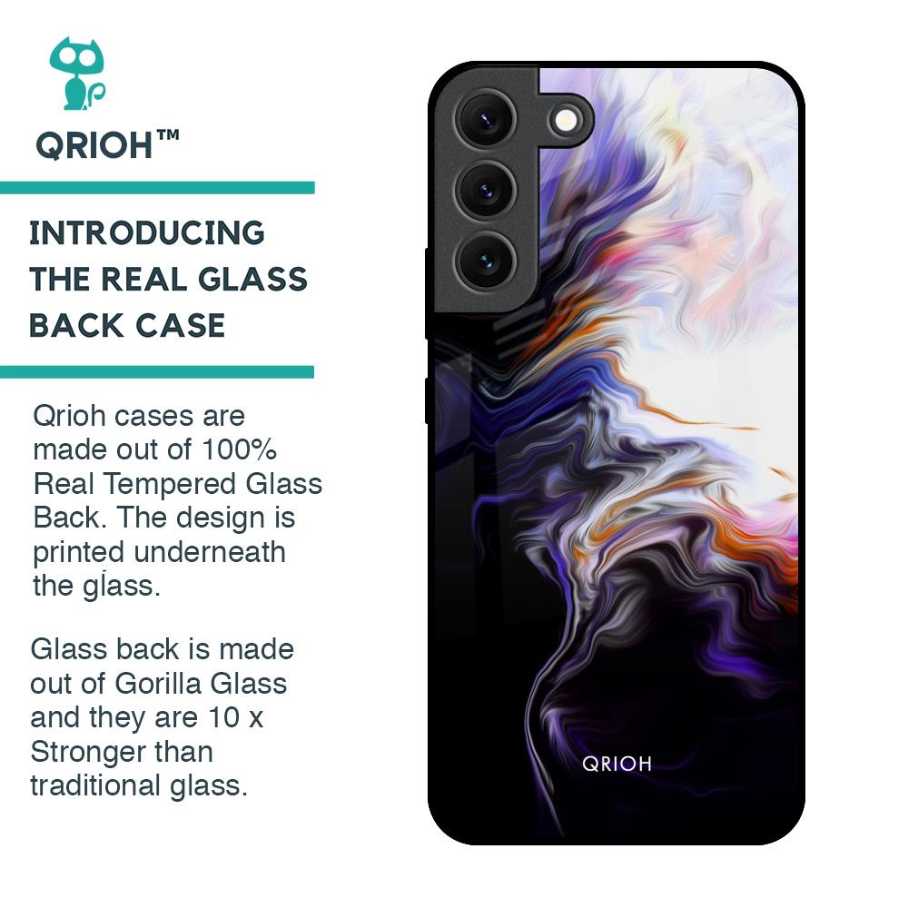 Enigma Smoke Glass Case for Samsung Galaxy S22 5G