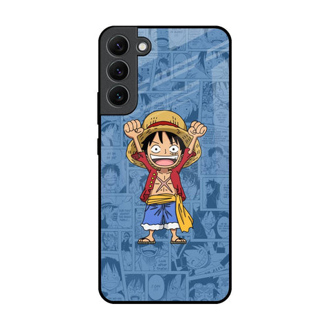 Chubby Anime Samsung Galaxy S22 Plus 5G Glass Back Cover Online