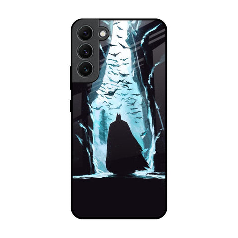 Dark Man In Cave Samsung Galaxy S22 Plus 5G Glass Back Cover Online