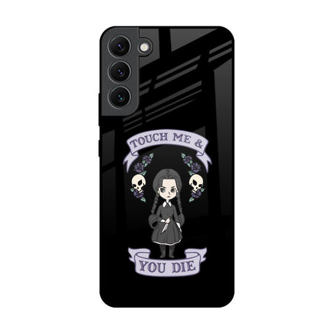 Touch Me & You Die Samsung Galaxy S22 Plus 5G Glass Back Cover Online