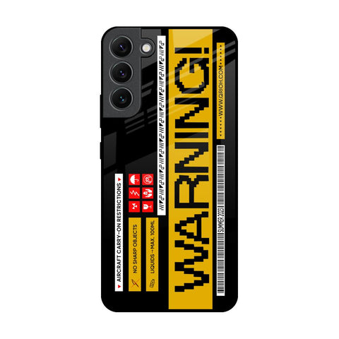 Aircraft Warning Samsung Galaxy S22 Plus 5G Glass Back Cover Online