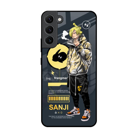 Cool Sanji Samsung Galaxy S22 Plus 5G Glass Back Cover Online