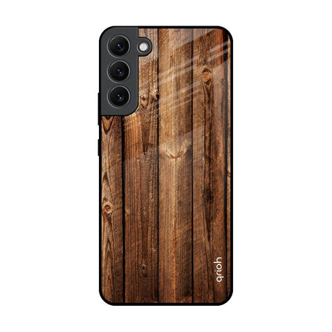 Timber Printed Samsung Galaxy S22 Plus 5G Glass Back Cover Online