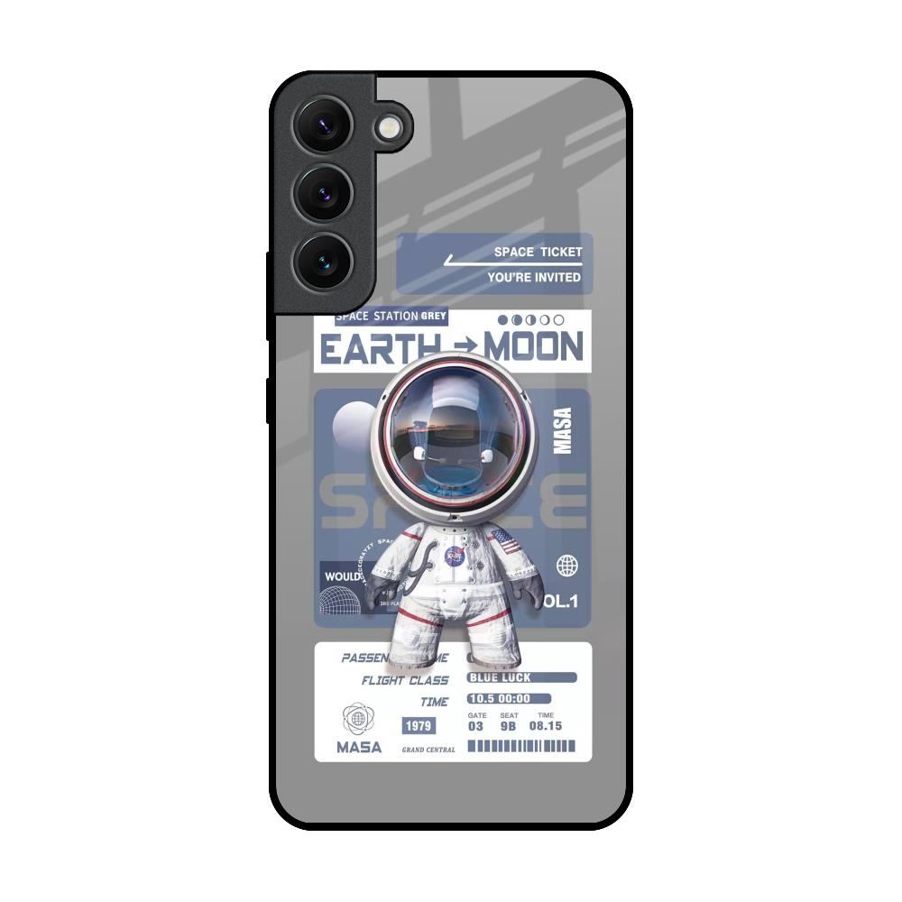 Space Flight Pass Samsung Galaxy S22 Plus 5G Glass Back Cover Online