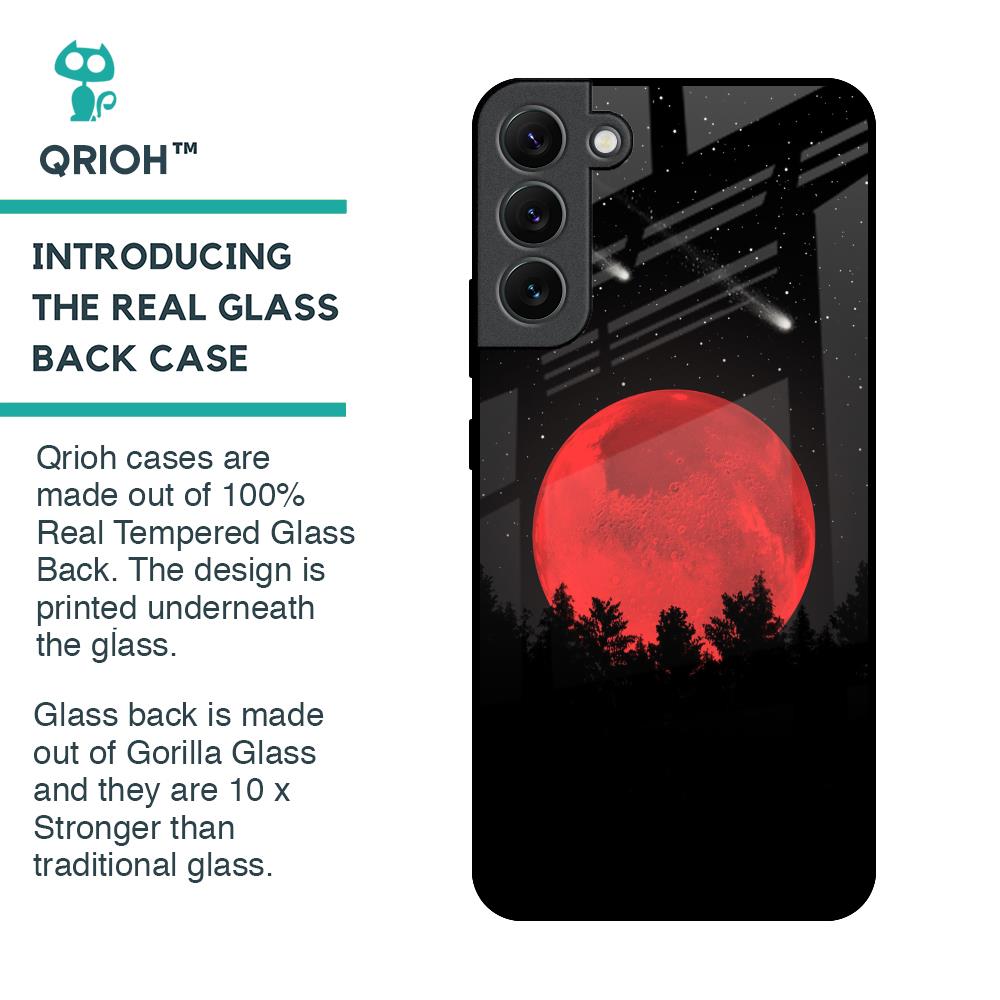 Moonlight Aesthetic Glass Case For Samsung Galaxy S22 Plus 5G