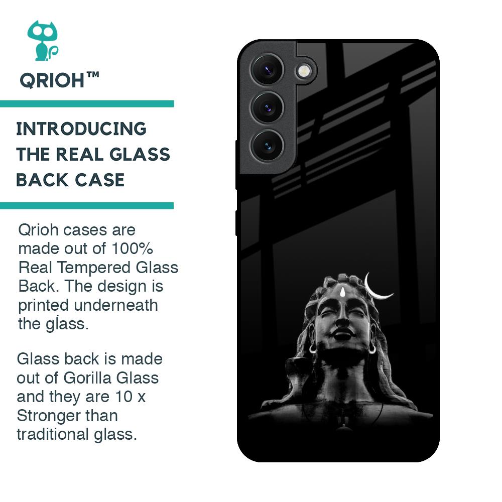 Adiyogi Glass Case for Samsung Galaxy S22 Plus 5G