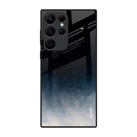 Black Aura Samsung Galaxy S22 Ultra 5G Glass Back Cover Online