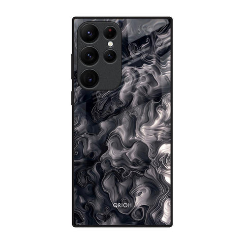 Cryptic Smoke Samsung Galaxy S22 Ultra 5G Glass Back Cover Online