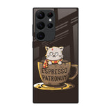 Tea With Kitty Samsung Galaxy S22 Ultra 5G Glass Back Cover Online