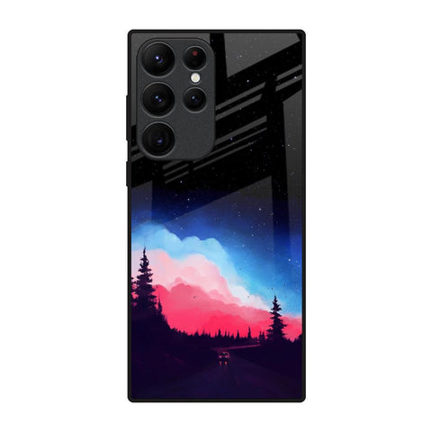 Drive In Dark Samsung Galaxy S22 Ultra 5G Glass Back Cover Online