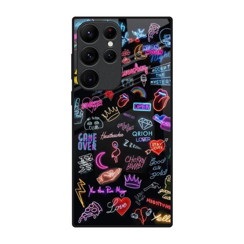 Accept The Mystery Samsung Galaxy S22 Ultra 5G Glass Back Cover Online
