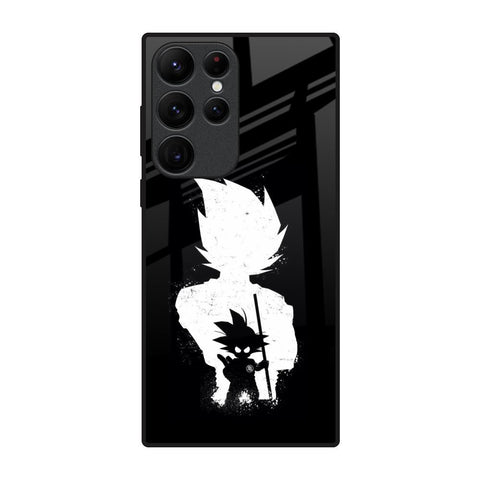 Monochrome Goku Samsung Galaxy S22 Ultra 5G Glass Back Cover Online