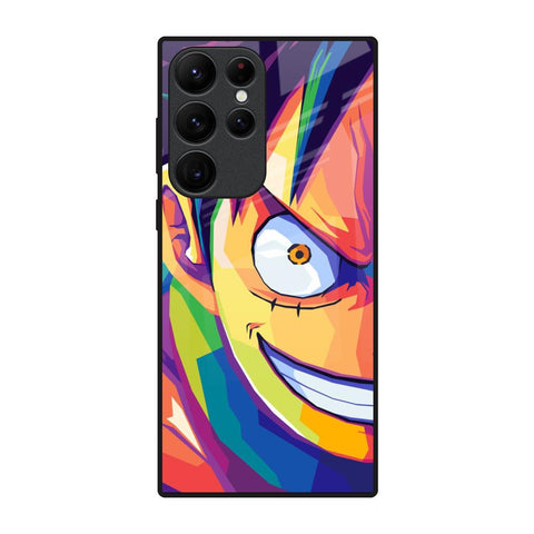 Monkey Wpap Pop Art Samsung Galaxy S22 Ultra 5G Glass Back Cover Online