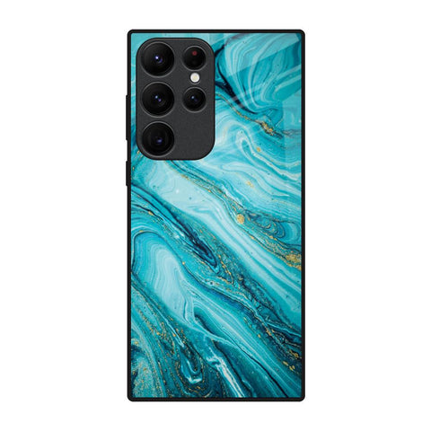 Ocean Marble Samsung Galaxy S22 Ultra 5G Glass Back Cover Online