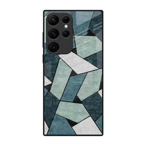 Abstact Tiles Samsung Galaxy S22 Ultra 5G Glass Back Cover Online