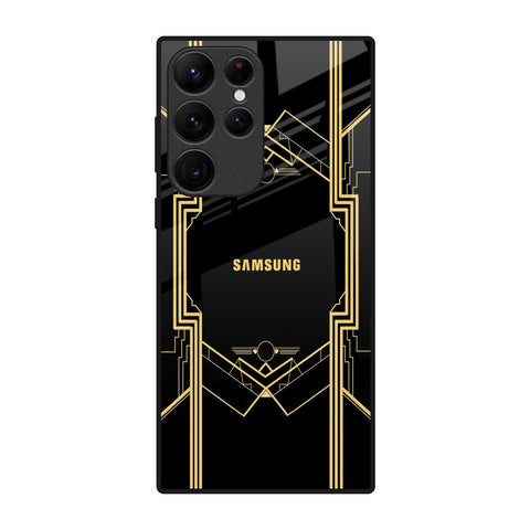 Sacred Logo Samsung Galaxy S22 Ultra 5G Glass Back Cover Online