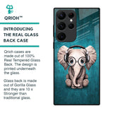 Adorable Baby Elephant Glass Case For Samsung Galaxy S22 Ultra 5G