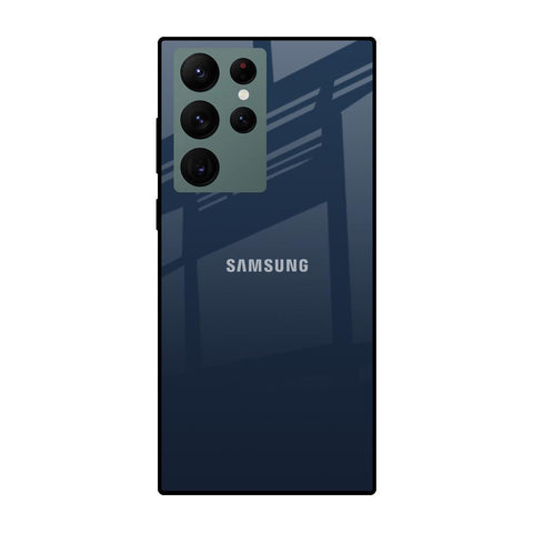 Overshadow Blue Samsung Galaxy S22 Ultra 5G Glass Cases & Covers Online
