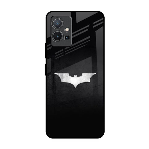 Super Hero Logo Vivo Y75 5G Glass Back Cover Online