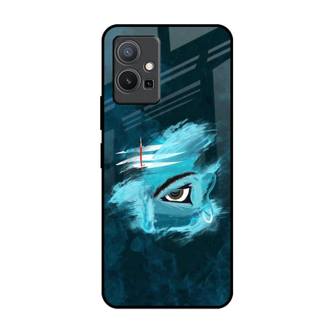 Power Of Trinetra Vivo Y75 5G Glass Back Cover Online
