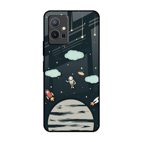 Astronaut Dream Vivo Y75 5G Glass Back Cover Online