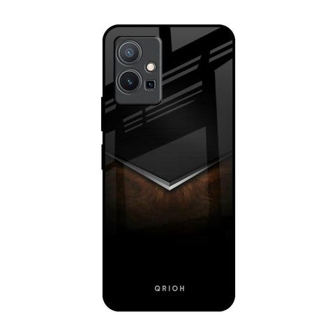 Dark Walnut Vivo Y75 5G Glass Back Cover Online