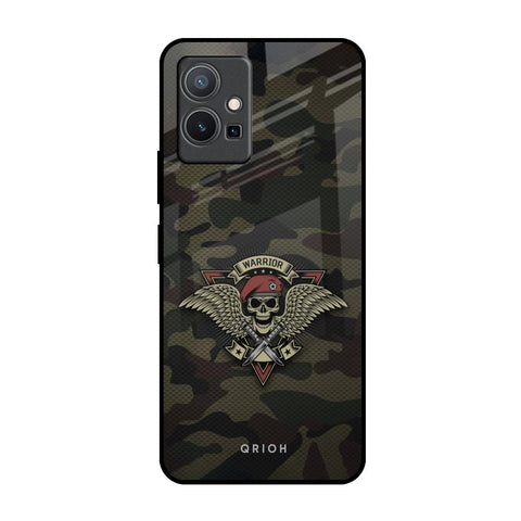 Army Warrior Vivo Y75 5G Glass Back Cover Online