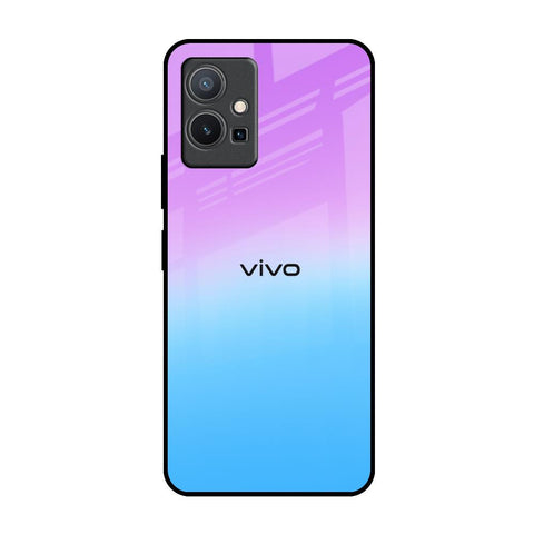 Unicorn Pattern Vivo Y75 5G Glass Back Cover Online