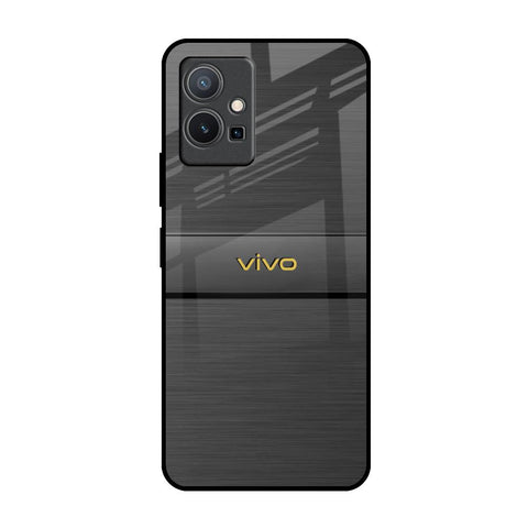 Grey Metallic Glass Vivo Y75 5G Glass Back Cover Online